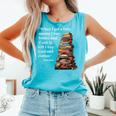 Erasmus When I Have Money I Buy Books Comfort Colors Tank Top Light Green
