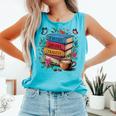 Fantasy Drama Tragedy Books Subtle Reader Librarian Flower Comfort Colors Tank Top Light Green Fantasy Drama Tragedy Books Subtle Reader Librarian Flower Comfort Colors Tank Top Light Green