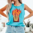Flames And Lighter Costume For Matchbook Lovers Comfort Colors Tank Top Light Green Flames And Lighter Costume For Matchbook Lovers Comfort Colors Tank Top Light Green
