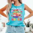 Just A Girl Who Loves Books Reading Library Comfort Colors Tank Top Light Green Just A Girl Who Loves Books Reading Library Comfort Colors Tank Top Light Green