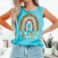 Leopard Teacher Wild About Reading Books Reader Librarian Comfort Colors Tank Top Light Green Leopard Teacher Wild About Reading Books Reader Librarian Comfort Colors Tank Top Light Green