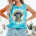 Life Is Short Buy The Book Reading Book Comfort Colors Tank Top Light Green