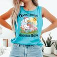Oops I Bought Another Book Duck Sunshine Comfort Colors Tank Top Light Green