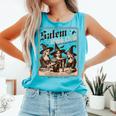 Salem Book Club Bookish Halloween Retro Salem Witch Book Comfort Colors Tank Top Light Green Salem Book Club Bookish Halloween Retro Salem Witch Book Comfort Colors Tank Top Light Green