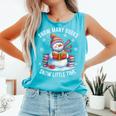 Snowman Reading Snow Many Books Snow Little Time Winter Comfort Colors Tank Top Light Green Snowman Reading Snow Many Books Snow Little Time Winter Comfort Colors Tank Top Light Green