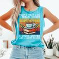 That's What I Do I Read Books Drink Coffee And I Know Things Comfort Colors Tank Top Light Green That's What I Do I Read Books Drink Coffee And I Know Things Comfort Colors Tank Top Light Green