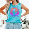 Women's With A Dreamy Far-Off Look And Her Nose Stuck In A Book Comfort Colors Tank Top Light Green