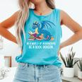 In A World Full Of Bookworms Be A Book Dragon Comfort Colors Tank Top Light Green