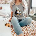 Cute Penguin Reading Book Faux-Crochet Print Comfort Colors Tank Top Butter Cute Penguin Reading Book Faux-Crochet Print Comfort Colors Tank Top Butter