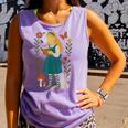 Alice In Wonderland Book Lover Lewis Carroll Rabbit Comfort Colors Tank Top Lagoon