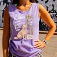 Book And Dog Lover Bookworm Reader Book Lover Comfort Colors Tank Top Lagoon