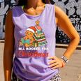 All Booked For Christmas Gingerbread Christmas Tree Book Kid Comfort Colors Tank Top Lagoon