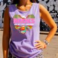 Books Are My Love Language Valentine's Day Reading Lover Comfort Colors Tank Top Lagoon