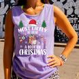 Christmas Tee Most Likely To Read A Book On Christmas Comfort Colors Tank Top Lagoon