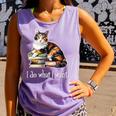 Girls Books I Do What I Want Calico Cat Lover Comfort Colors Tank Top Lagoon Girls Books I Do What I Want Calico Cat Lover Comfort Colors Tank Top Lagoon