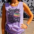Imagine Being Afraid Of Drag Queens And Books Comfort Colors Tank Top Lagoon