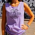 Love God Drink Coffee Read Books Book Lover Comfort Colors Tank Top Lagoon