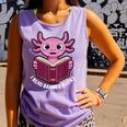 I Read Banned Books Axolotl Reading Comfort Colors Tank Top Lagoon I Read Banned Books Axolotl Reading Comfort Colors Tank Top Lagoon