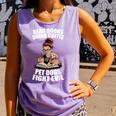 Read Books Drink Coffee Pet Dogs Fight Evil Bookworm Dog Comfort Colors Tank Top Lagoon
