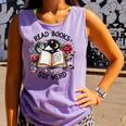 Read Books Be Kind Stay Weird Dragon Book Lover Comfort Colors Tank Top Lagoon