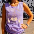 A Well Read Woman Is A Dangerous Creature Reading Book Lover Comfort Colors Tank Top Lagoon