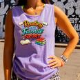 Reading Is My Favorite Sport Book Lover Comfort Colors Tank Top Lagoon