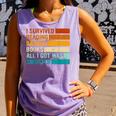 I Survived Reading Banned Books All I Got Was Smarter Comfort Colors Tank Top Lagoon