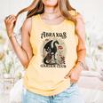 Abraxos Flower Garden Club Book Lover Fantasy Dragon Bookish Comfort Colors Tank Top Grey