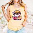 Adorable Book Lover Rattlesnake With Reading Glasses Cute Comfort Colors Tank Top Grey Adorable Book Lover Rattlesnake With Reading Glasses Cute Comfort Colors Tank Top Grey