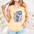 Book Fantasy Art Beautiful Elf Princess Fairy Comfort Colors Tank Top Grey