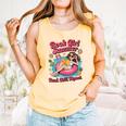 Book Girl Summer Beach Vacation Book Lover Comfort Colors Tank Top Grey