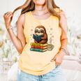 Book Lover Sloth Reading Bookish Library Read Books Be Kind Comfort Colors Tank Top Grey Book Lover Sloth Reading Bookish Library Read Books Be Kind Comfort Colors Tank Top Grey