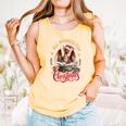 All Booked For Christmas Dragon Comfort Colors Tank Top Grey