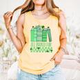 All Booked For St Patrick's Day Book Lover Lucky Shamrock Comfort Colors Tank Top Grey All Booked For St Patrick's Day Book Lover Lucky Shamrock Comfort Colors Tank Top Grey