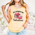 All Booked For Valentine Teacher Valentines Day Book Lover Comfort Colors Tank Top Grey All Booked For Valentine Teacher Valentines Day Book Lover Comfort Colors Tank Top Grey