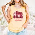 All Booked For Valentines Coquette Bow Book Lover Bookworm Comfort Colors Tank Top Grey