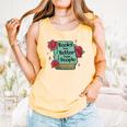 Books Are Better Than People Bookworm Librarian Reader Comfort Colors Tank Top Grey