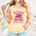 Books Are My Valentine Coquette Bow Book Flower Girl Women Comfort Colors Tank Top Grey Books Are My Valentine Coquette Bow Book Flower Girl Women Comfort Colors Tank Top Grey