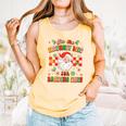 Christmas Smut Book On The Naughty List For Reading Smut Comfort Colors Tank Top Grey