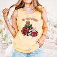 Cute Gingerbread Man Reading Book Nerd Christmas Bookish Comfort Colors Tank Top Grey Cute Gingerbread Man Reading Book Nerd Christmas Bookish Comfort Colors Tank Top Grey