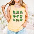 Cute Shamrock Reading St Patricks Day Teacher Book Lovers Comfort Colors Tank Top Grey Cute Shamrock Reading St Patricks Day Teacher Book Lovers Comfort Colors Tank Top Grey