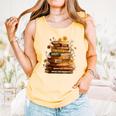 Dream Like Martin Floral Book History Month Women Men Comfort Colors Tank Top Grey