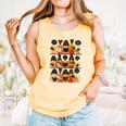 Educated Afro Women Girl Reading Book Future HBCU Grad Comfort Colors Tank Top Grey