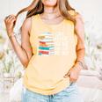 I Can Never Have Enough Books Reading Lover Bookworm Reader Comfort Colors Tank Top Grey