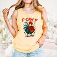 F-Caw-F Rooster F Awk F Chicken Coffee Romance Books Lover Comfort Colors Tank Top Grey F-Caw-F Rooster F Awk F Chicken Coffee Romance Books Lover Comfort Colors Tank Top Grey