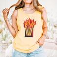 Flames And Lighter Costume For Matchbook Lovers Comfort Colors Tank Top Grey Flames And Lighter Costume For Matchbook Lovers Comfort Colors Tank Top Grey