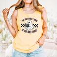 The Only Ghost I Know Is The Holy Ghost Ghost Read Book Comfort Colors Tank Top Grey