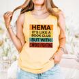 Hema Definition Like A Book Club With Swords Comfort Colors Tank Top Grey