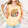 Hot Girls Read Aesthetic Book Lover Reading Comfort Colors Tank Top Grey
