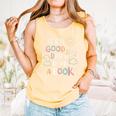 It's A Good Day To Read a Book Elementary Teacher Graphic Comfort Colors Tank Top Grey